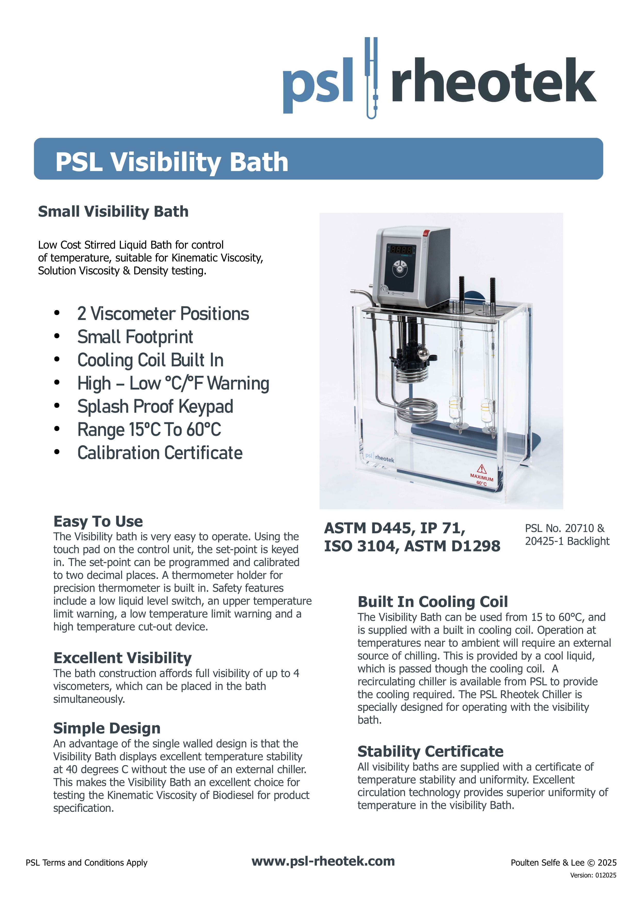 Small Visibility bath - 2025